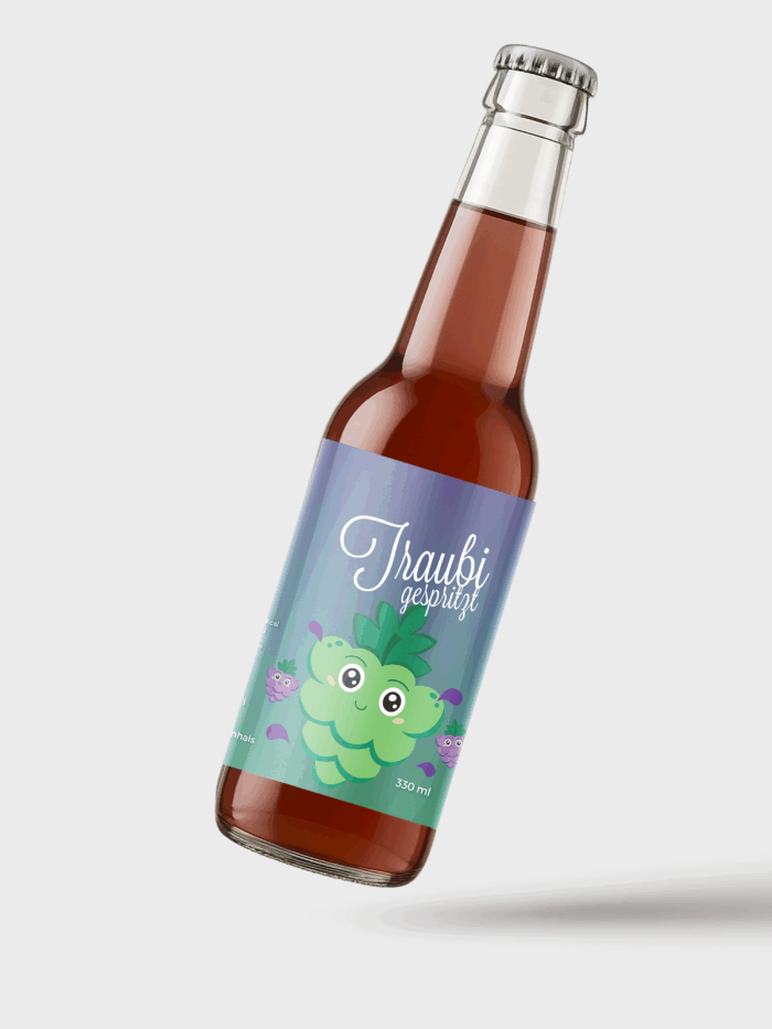 TraubiBox gespritzt rot